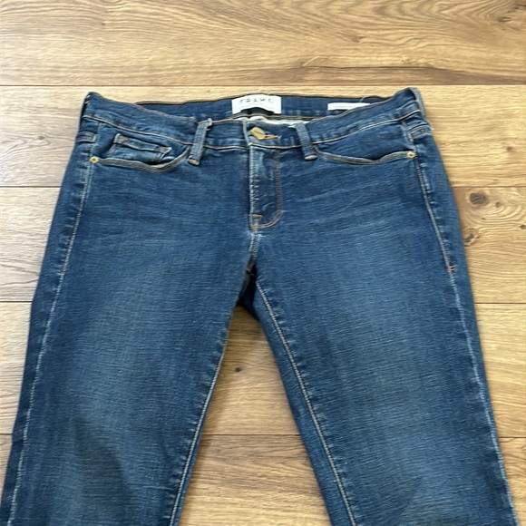 Frame Denim Le Skinny de Jeanne Excellent Condition - Picture 2 of 7